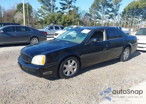 2002 Cadillac Deville Standard from USA, damaged, VIN 1G6KD54Y02U284688